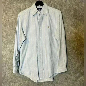 Ralph Lauren Striped Button Down - Size 15-33